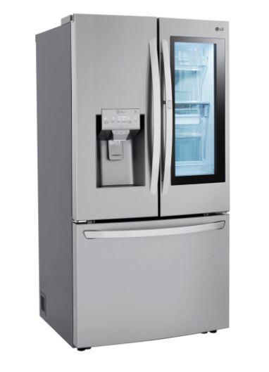 LG - 35.8 Inch 29.7 cu. ft French Door Refrigerator in Stainless - LRFVS3006S