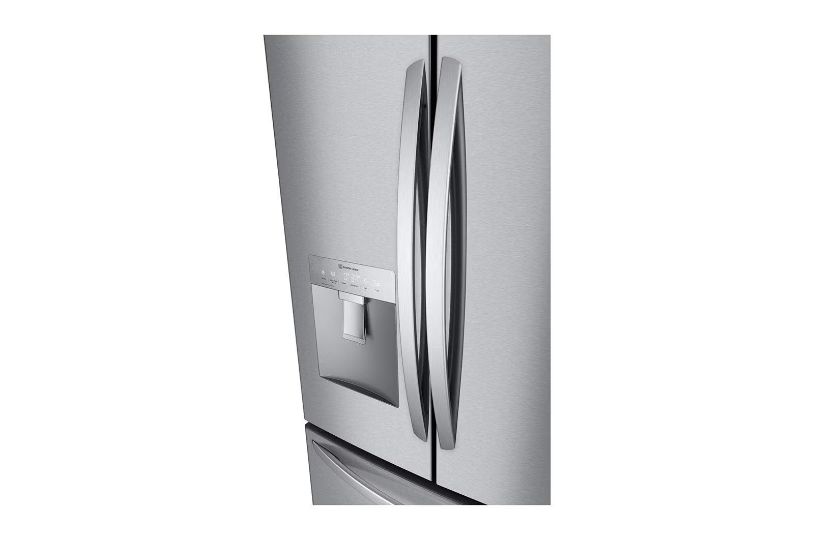 LG - 35.75 Inch 29 cu. ft French Door Refrigerator in Stainless - LRFWS2906S