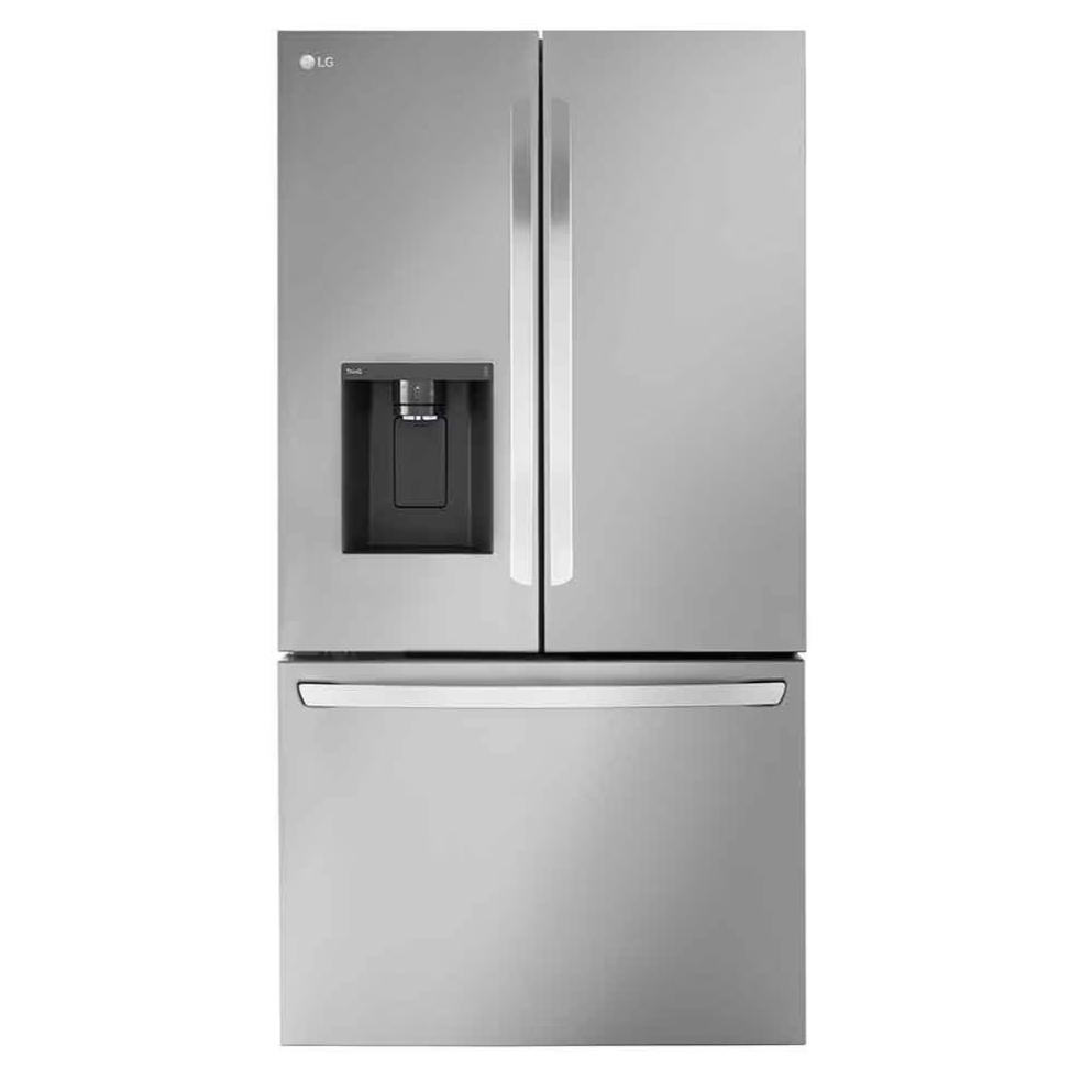 LG - 35.75 Inch 25.5 cu. ft French Door Refrigerator in Stainless - LRFXC2606S