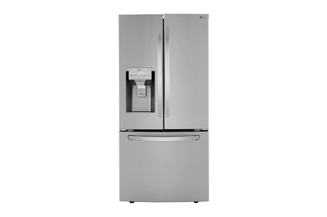 LG - 32.8 Inch 24.5 cu. ft French Door Refrigerator in Stainless - LRFXS2503S