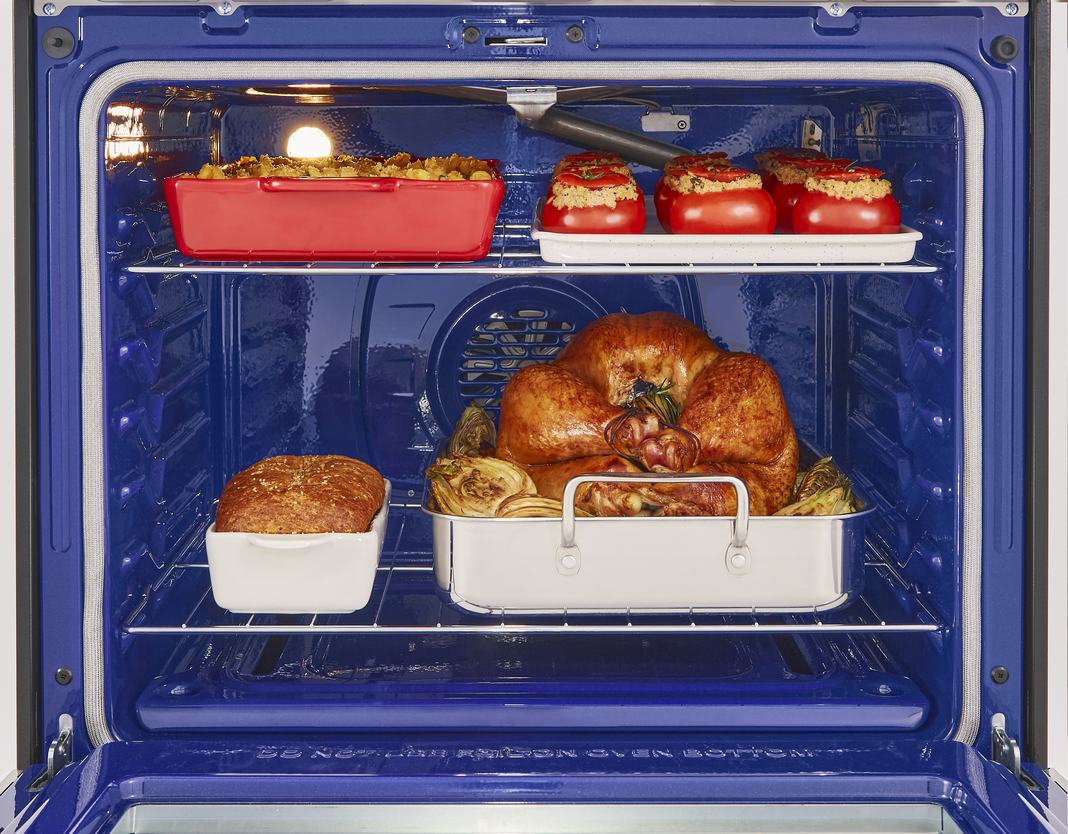 LG - 5.8 cu. ft Gas Range in Stainless - LRGL5825F