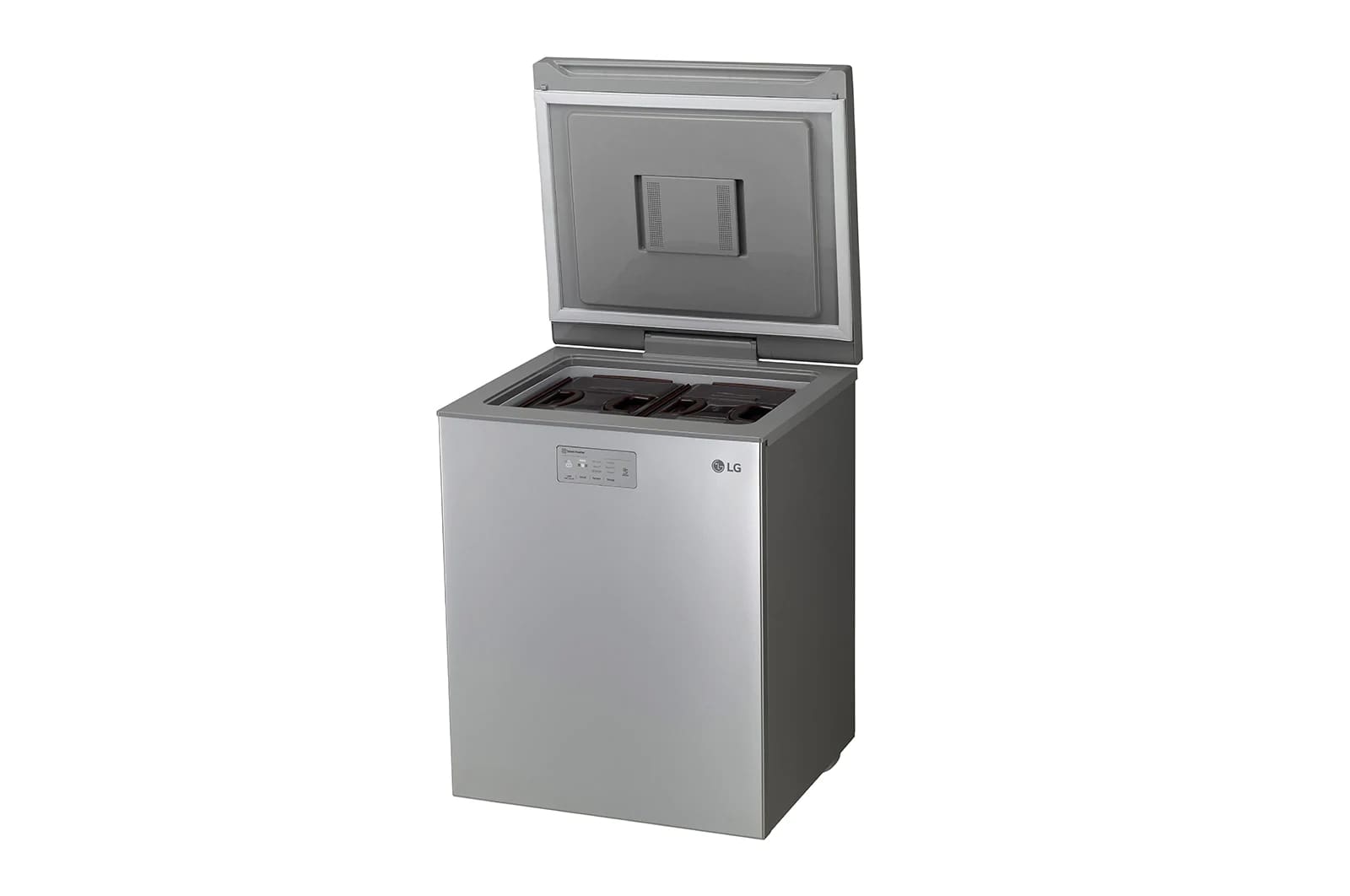 LG - 26.25 Inch 4.5 cu. ft Chest Refrigerator in Silver - LRKNC0505V