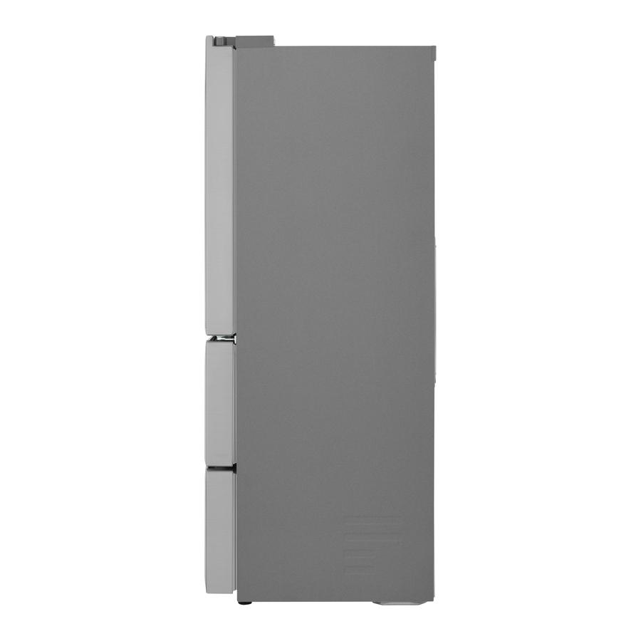 LG - 32.9 Inch 19 cu. ft French Door Refrigerator in Stainless - LRMNC1803S