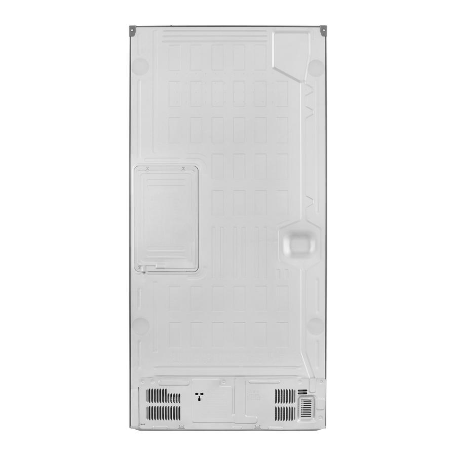 LG - 32.9 Inch 19 cu. ft French Door Refrigerator in Stainless - LRMNC1803S