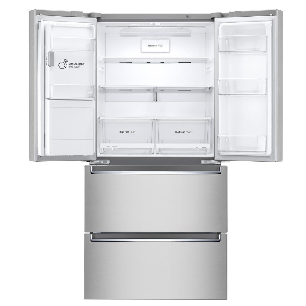 LG - 32.9 Inch 18.3 cu. ft French Door Refrigerator in Stainless - LRMXC1803S