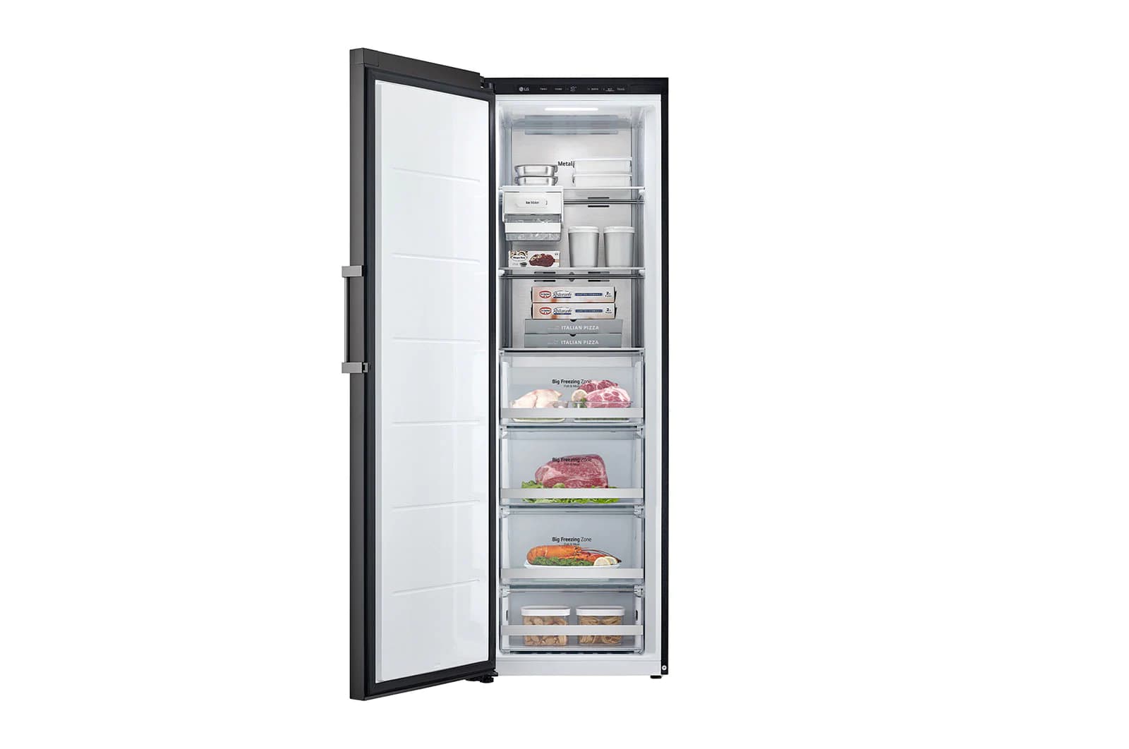 LG - 11.4 cu. Ft Upright Freezer in Beige - LROFC1114G