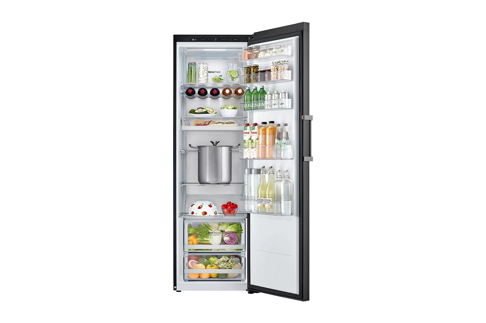LG - 23.5 Inch 13.6 cu. ft All Fridge Refrigerator in Beige - LRONC1414G