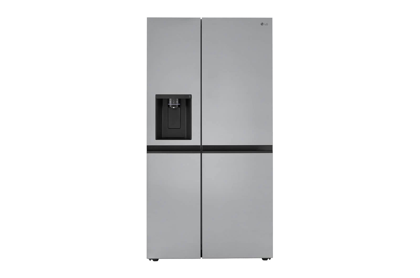 LG - 35.875 Inch 27.1 cu. ft Side by Side Refrigerator in Silver - LRSXS2706V
