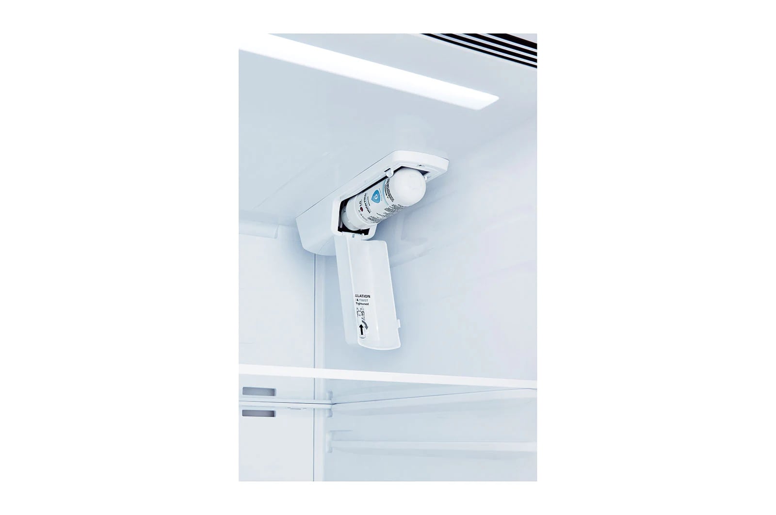 LG - 35.875 Inch 27.1 cu. ft Side by Side Refrigerator in Silver - LRSXS2706V