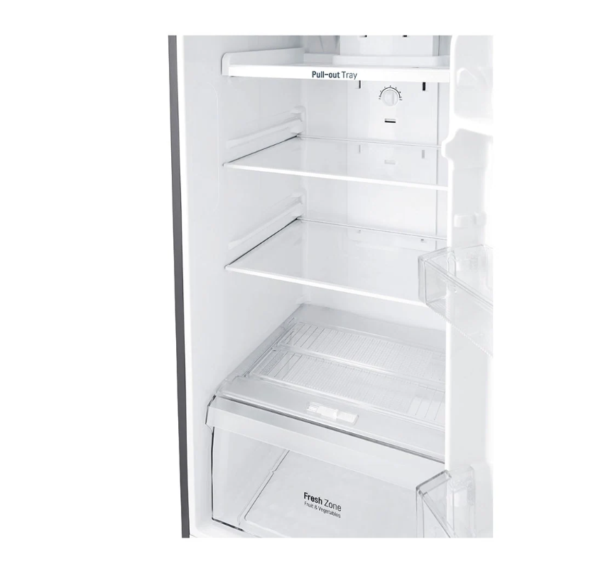 LG - 22 Inch 9 cu. ft Top Mount Refrigerator in Stainless - LRTNC0915V