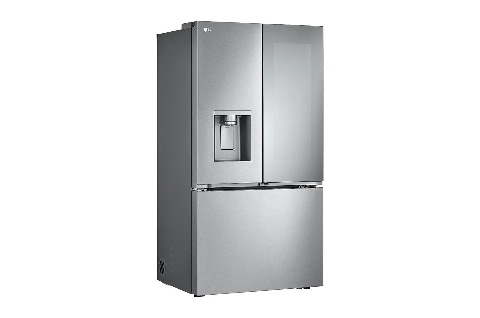 LG - 35.75 Inch 26 cu. ft French Door Refrigerator in Stainless - LRYKC2606S