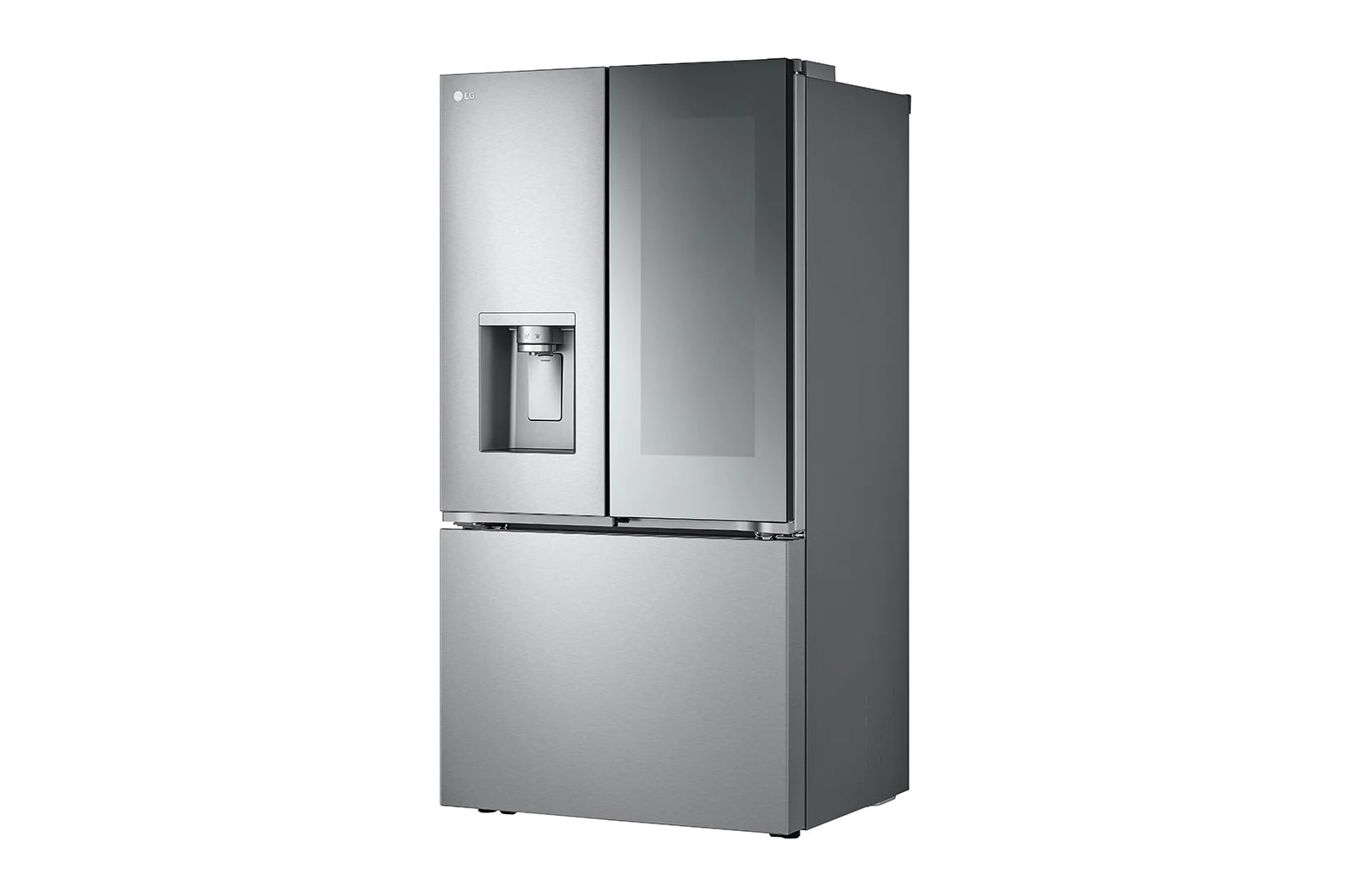 LG - 35.75 Inch 26 cu. ft French Door Refrigerator in Stainless - LRYKC2606S