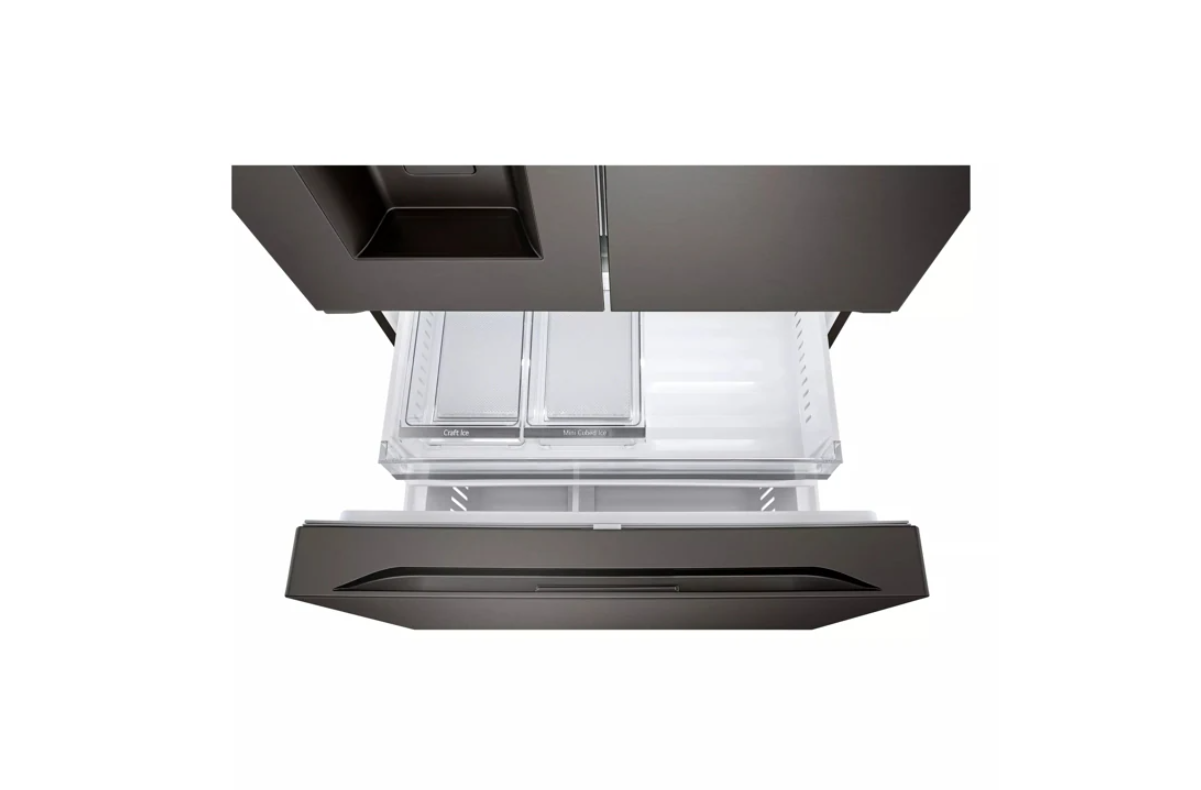 LG - 36 Inch 25.5 cu. ft French Door Refrigerator in Black Stainless - LRYXC2606D