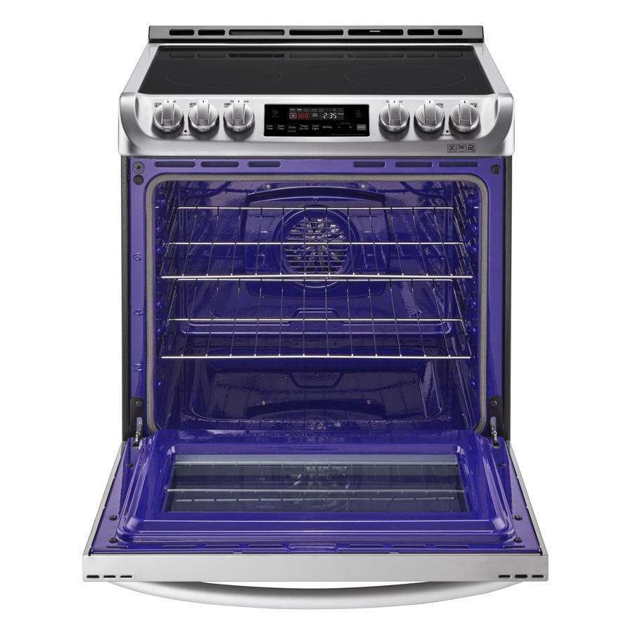 LG - 6.3 cu. ft Electric Range in Stainless - LSE4611ST