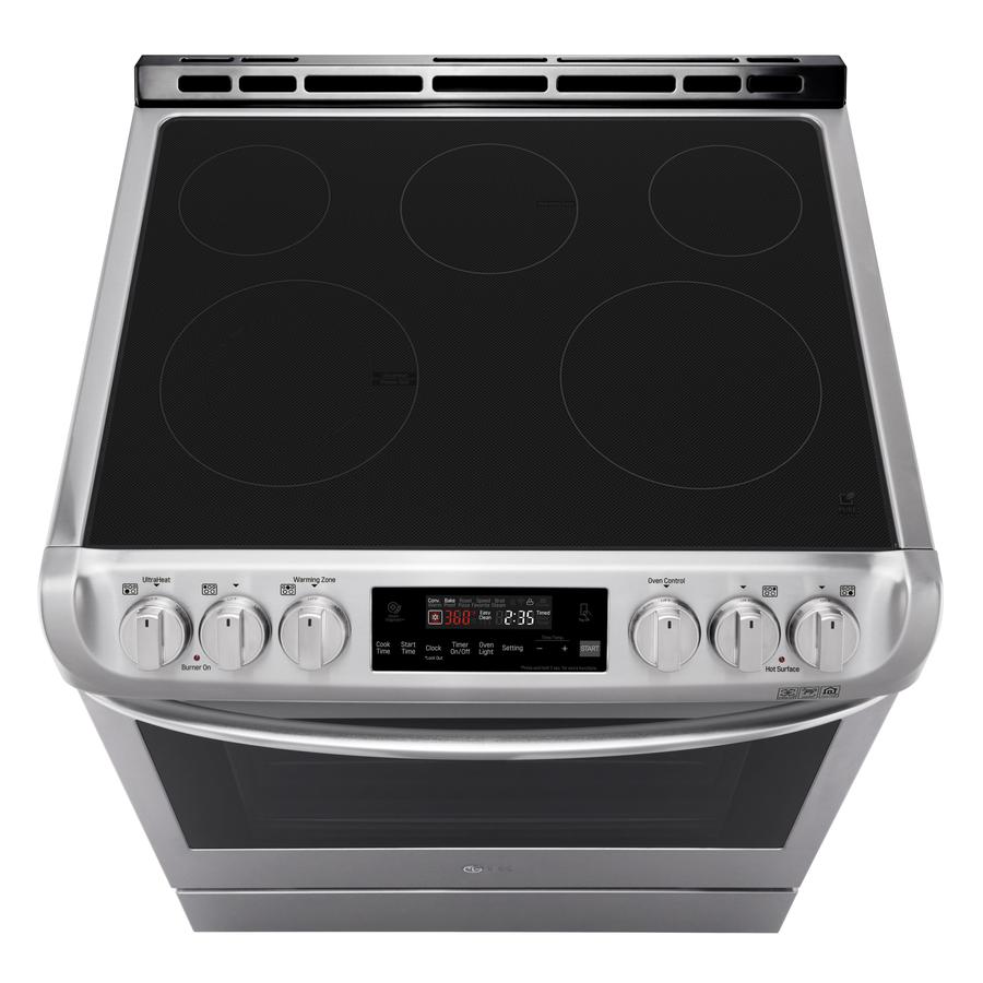 LG - 6.3 cu. ft Electric Range in Stainless - LSE4611ST