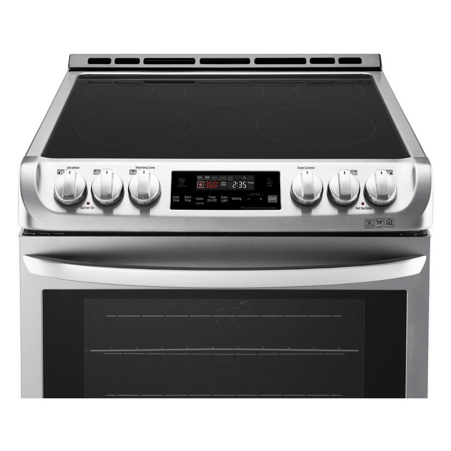 LG - 6.3 cu. ft Electric Range in Stainless - LSE4611ST