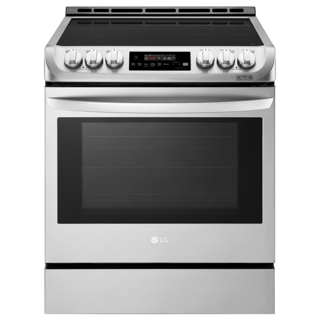 LG - 6.3 cu. ft Induction Range in Stainless - LSE4616ST