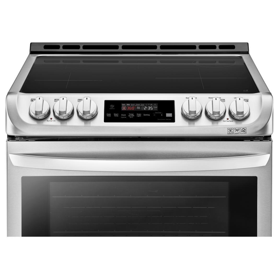 LG - 6.3 cu. ft Induction Range in Stainless - LSE4616ST