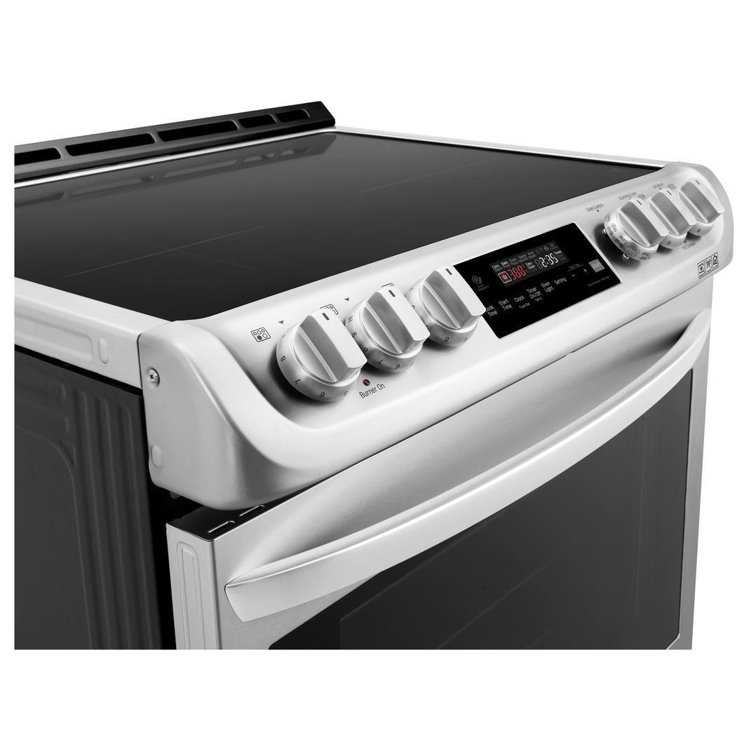 LG - 6.3 cu. ft Induction Range in Stainless - LSE4616ST
