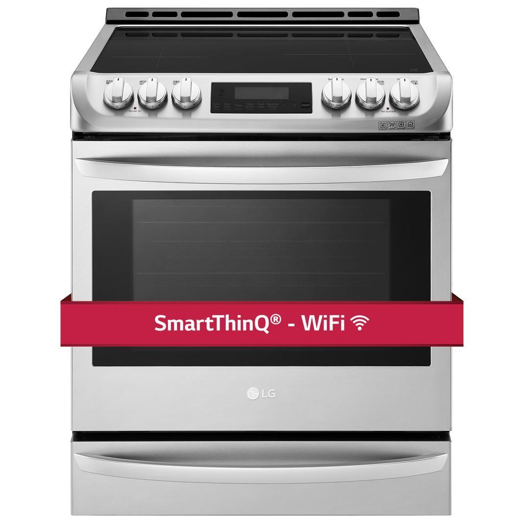 LG - 6.3 cu. ft Induction Range in Stainless - LSE4617ST