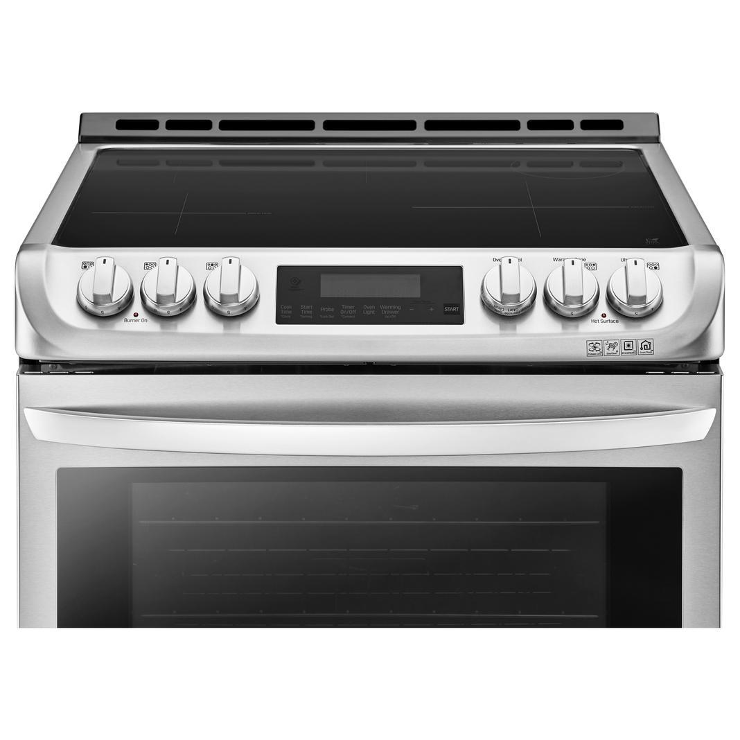 LG - 6.3 cu. ft Induction Range in Stainless - LSE4617ST