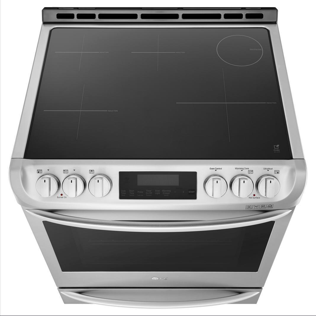 LG - 6.3 cu. ft Induction Range in Stainless - LSE4617ST