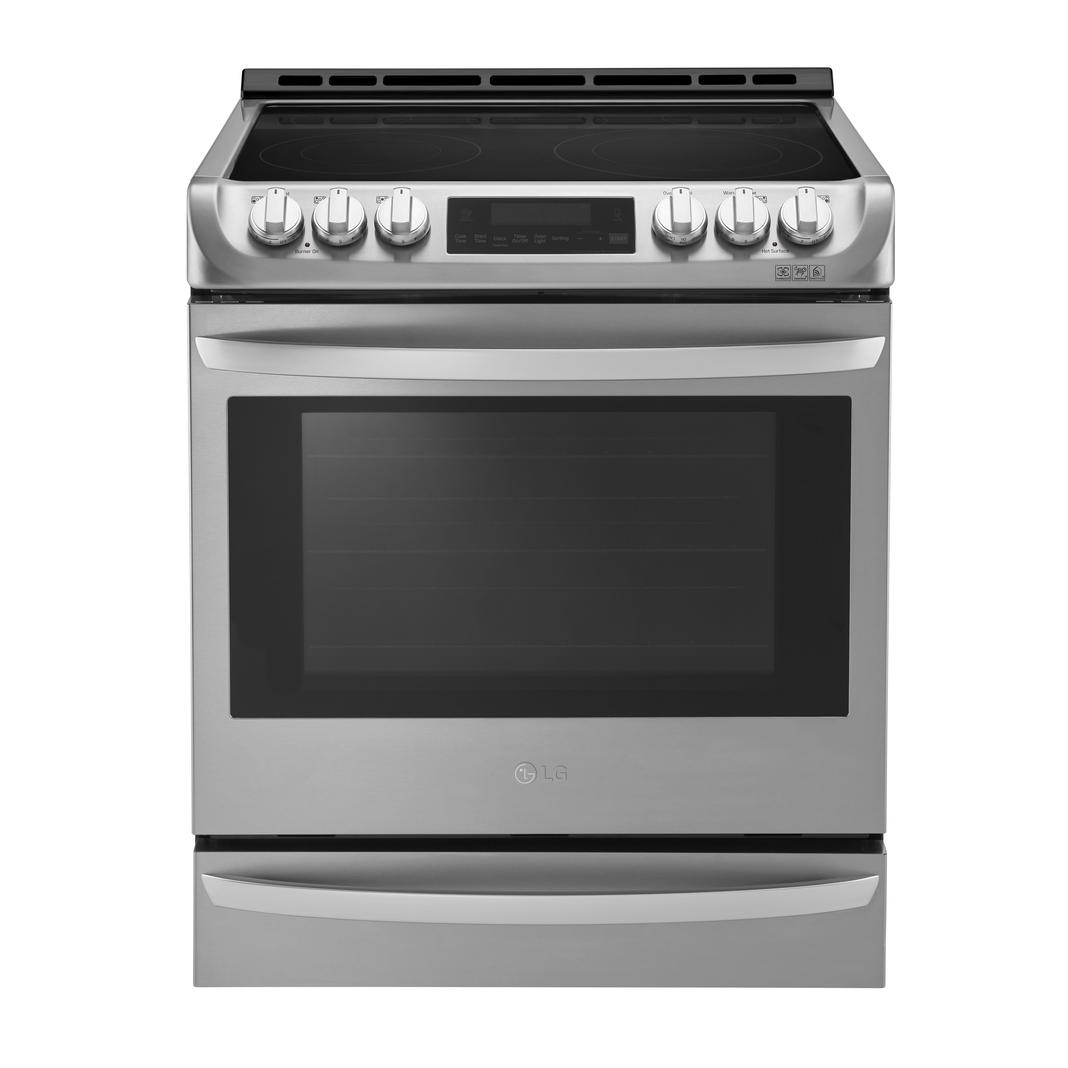 LG - 6.3 cu. ft Electric Range in Stainless - LSE5613ST