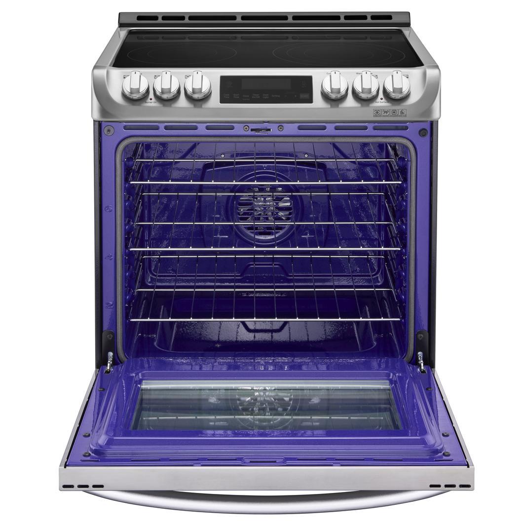 LG - 6.3 cu. ft Electric Range in Stainless - LSE5615ST