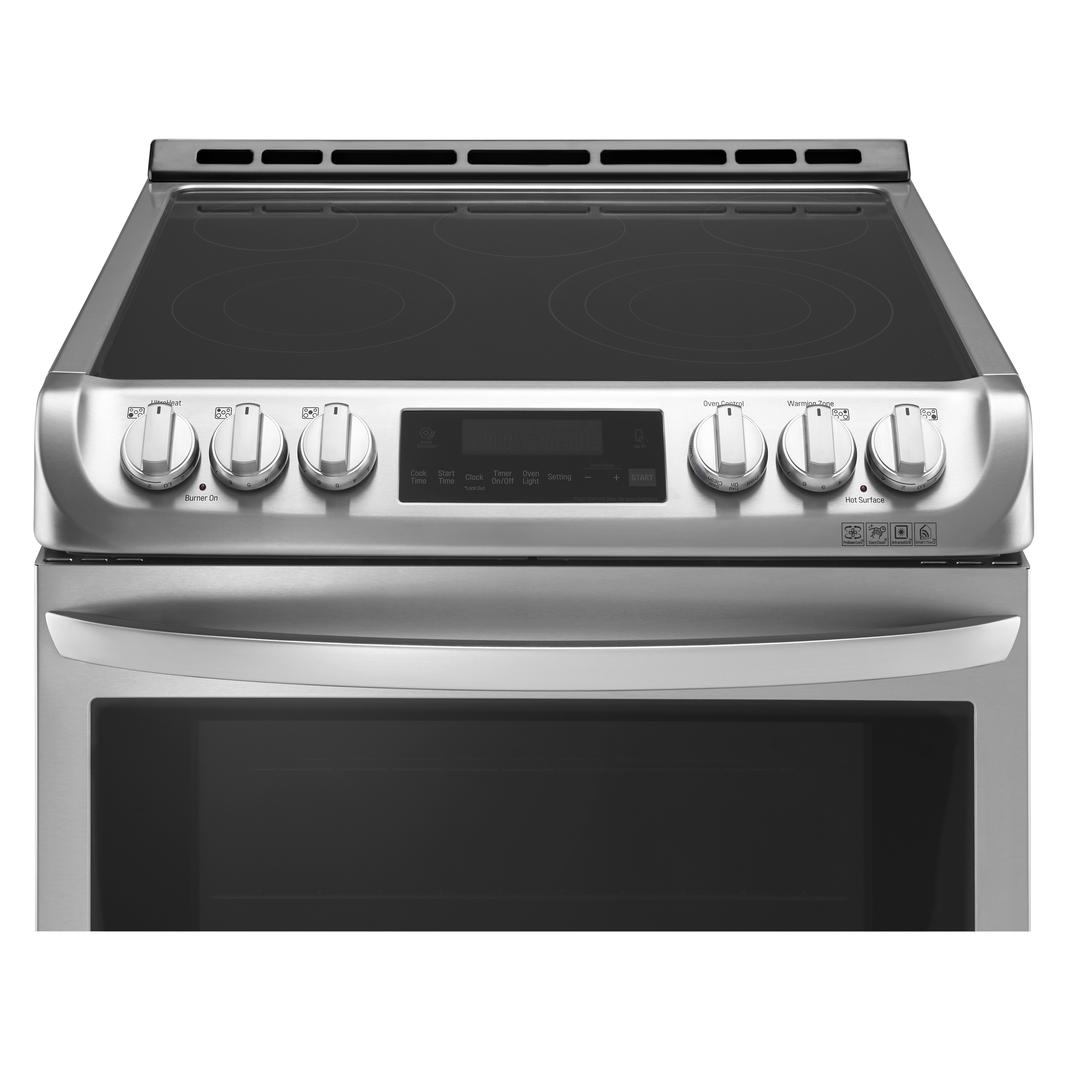 LG - 6.3 cu. ft Electric Range in Stainless - LSE5615ST