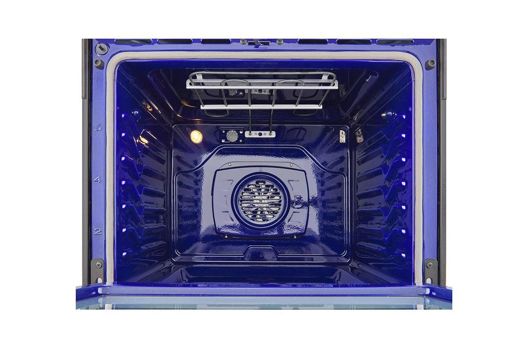 LG - 6.3 cu. ft Electric Range in Black Stainless - LSEL6333D