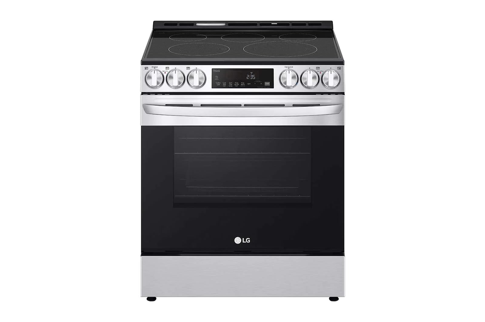 LG - 6.3 cu. ft Electric Range in Stainless - LSEL6333F
