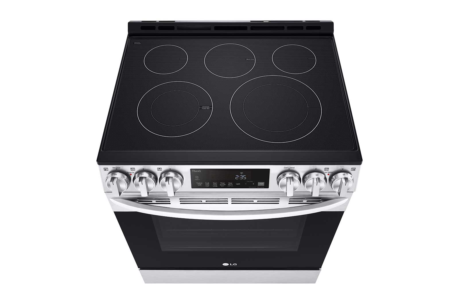 LG - 6.3 cu. ft Electric Range in Stainless - LSEL6333F