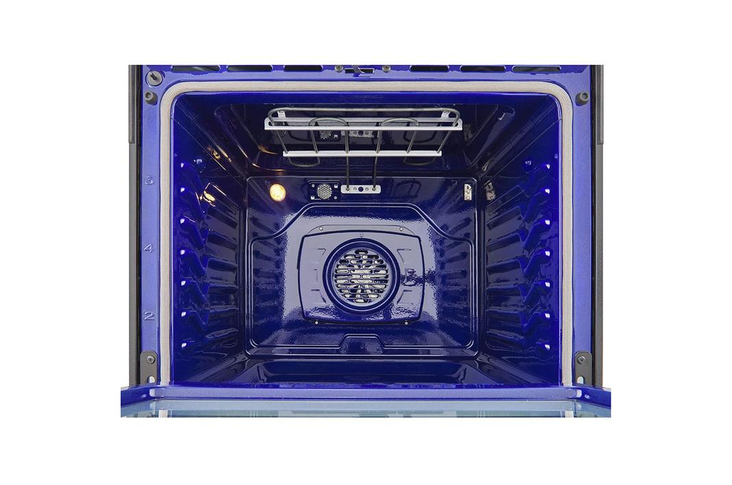 LG - 6.3 cu. ft Electric Range in Black Stainless - LSEL6335D