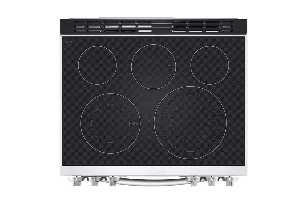 LG - 6.3 cu. ft Electric Range in Stainless - LSEL6335F