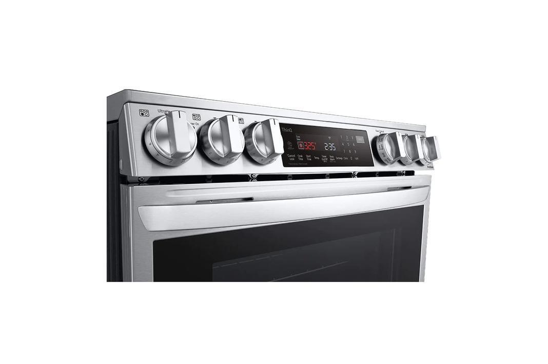 LG - 6.3 cu. ft Electric Range in Stainless - LSEL6335F