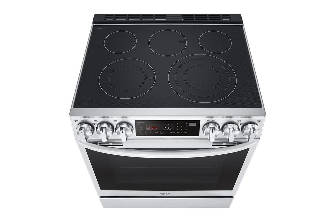 LG - 6.3 cu. ft  Electric Range in Stainless - LSEL6335F