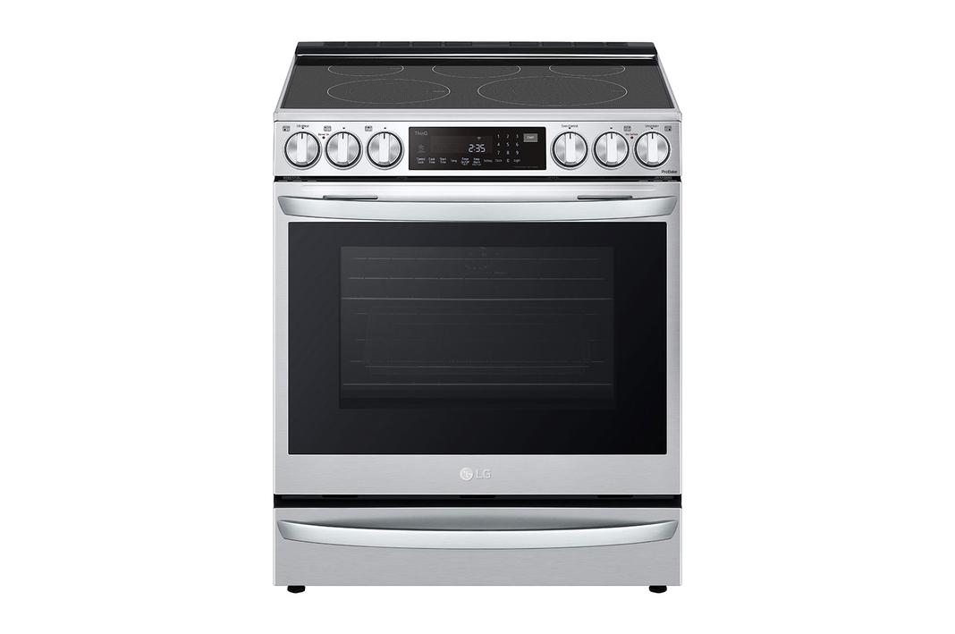 LG - 6.3 cu. ft Electric Range in Stainless - LSEL6337F