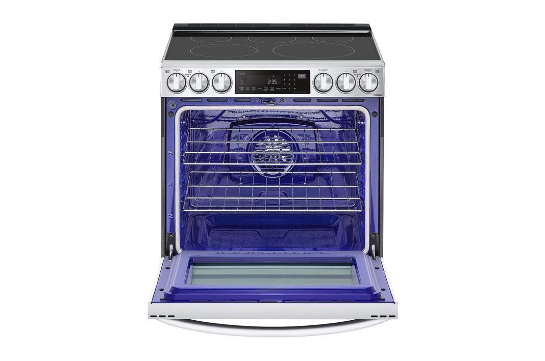 LG - 6.3 cu. ft Electric Range in Stainless - LSEL6337F