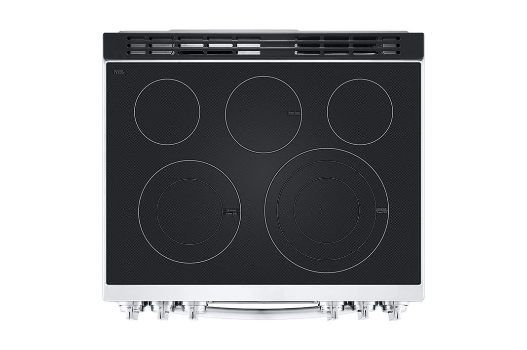 LG - 6.3 cu. ft Electric Range in Stainless - LSEL6337F