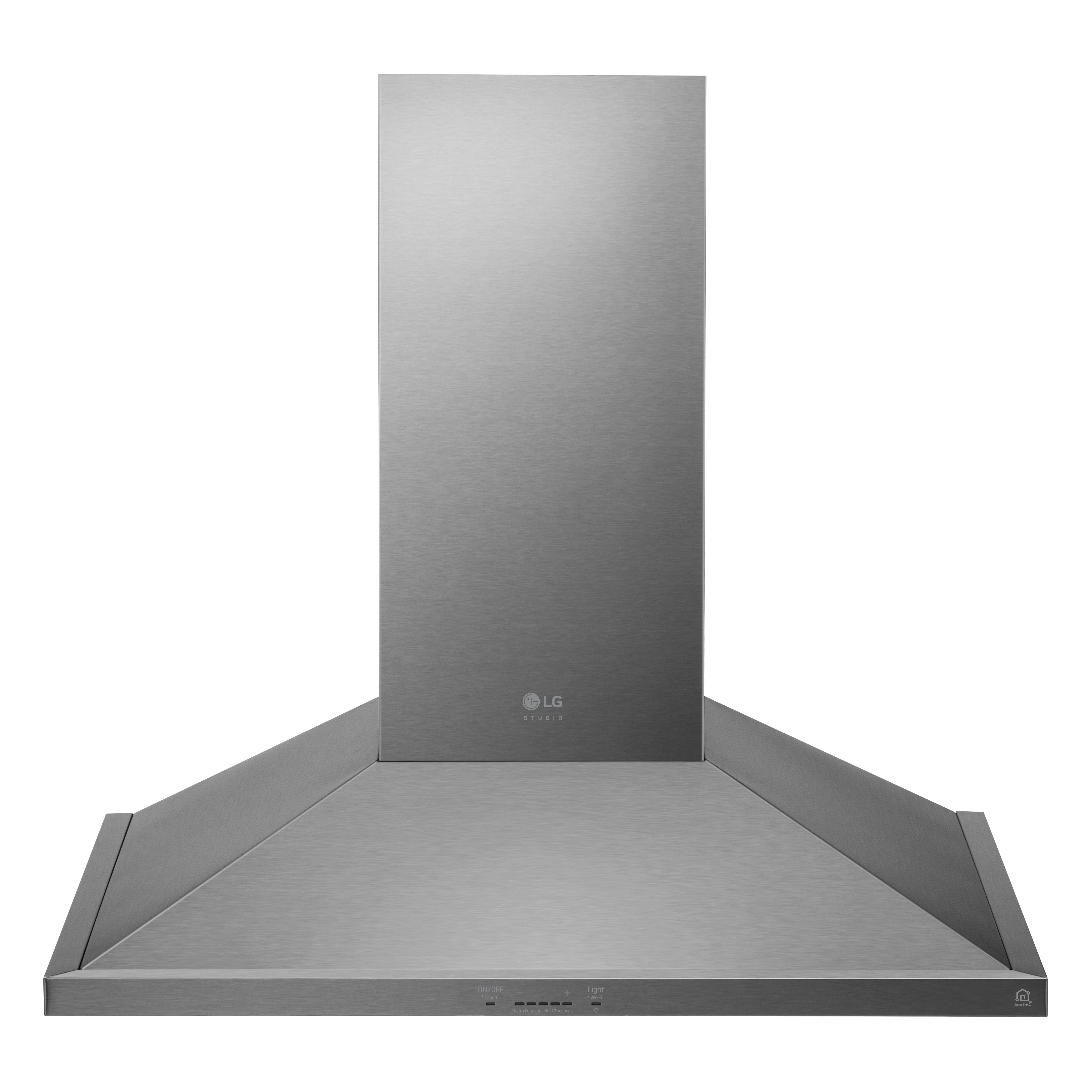 LG - 29.9 Inch 600 CFM Wall Mount and Chimney Range Vent in Stainless - LSHD3080ST