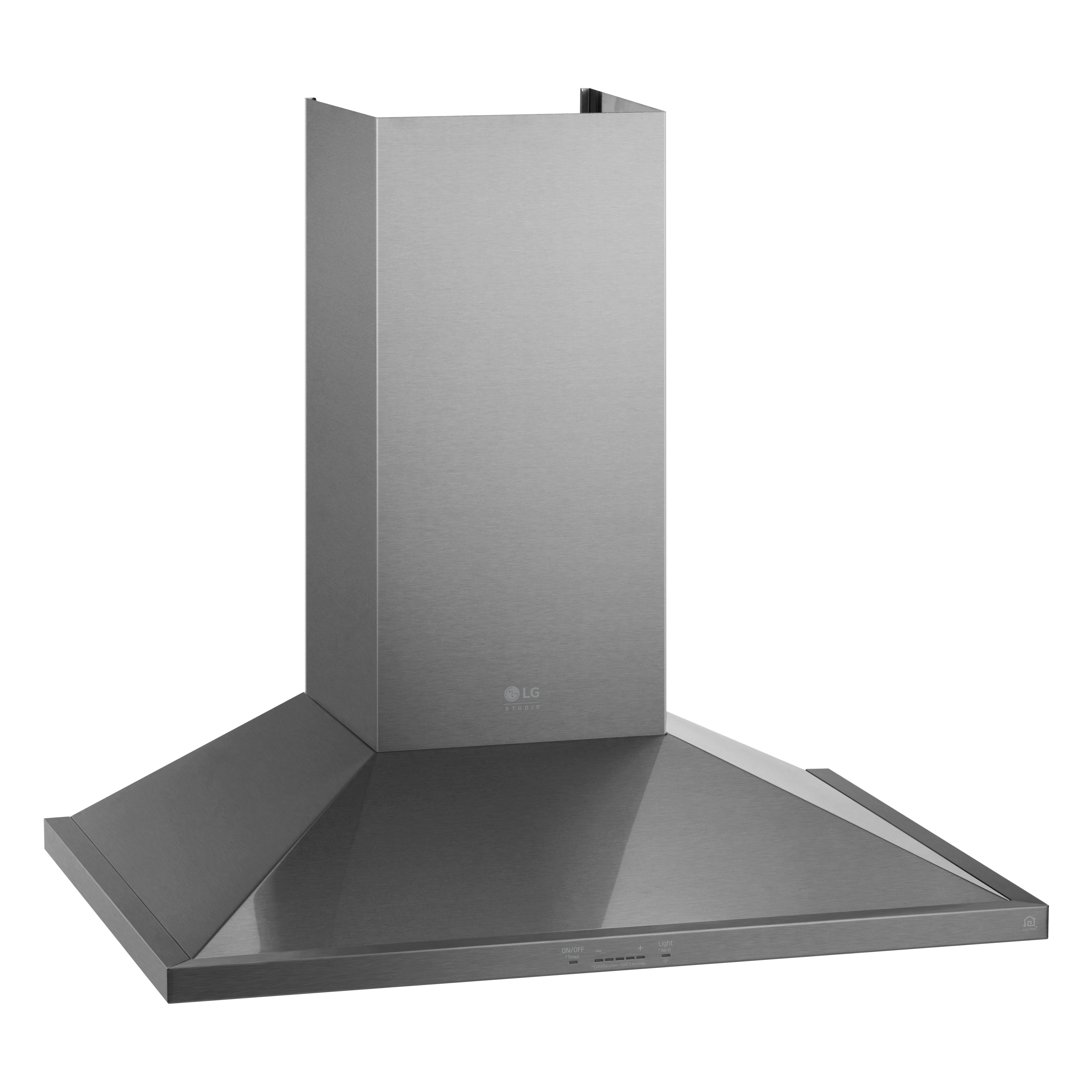 LG - 29.9 Inch 600 CFM Wall Mount and Chimney Range Vent in Stainless - LSHD3080ST