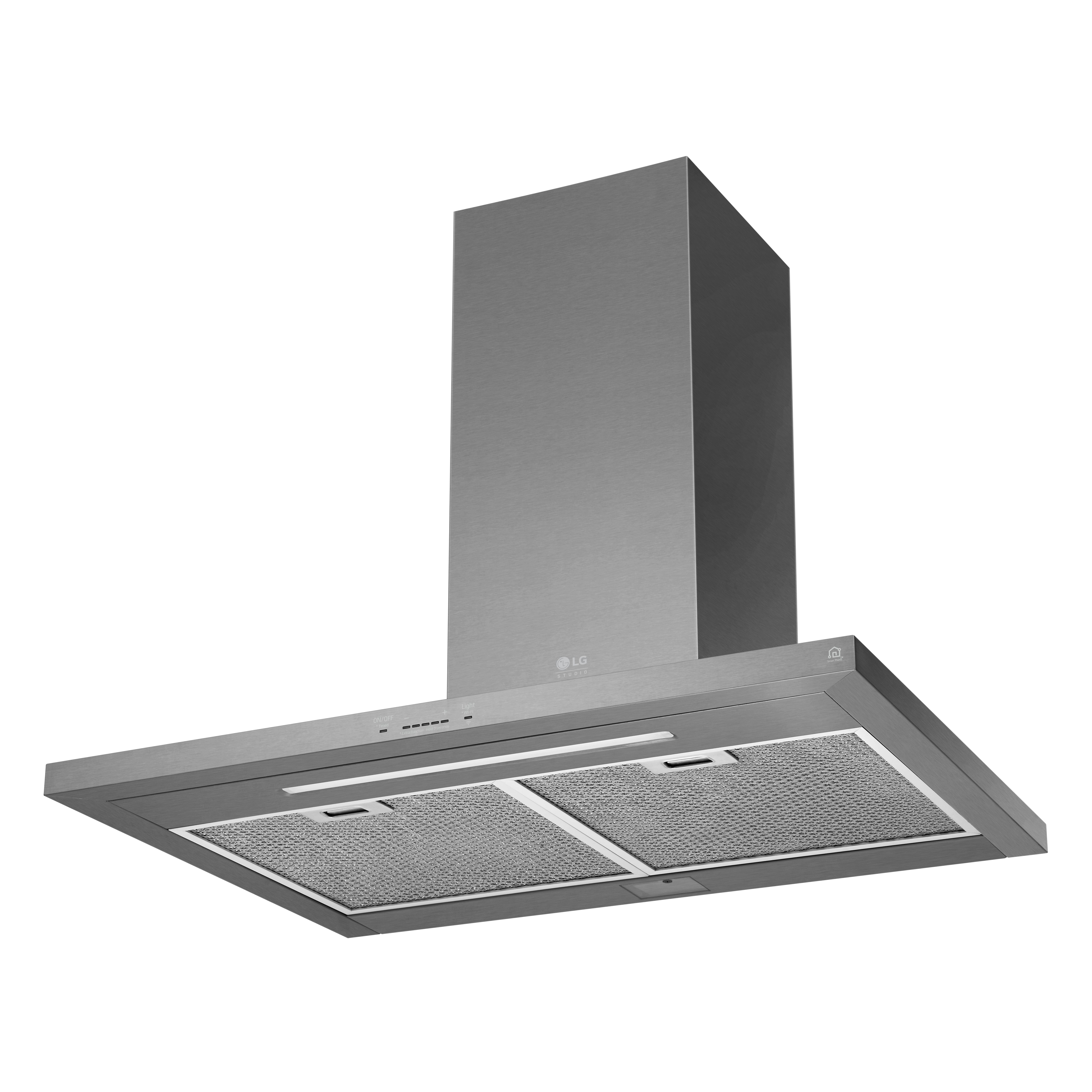 LG - 29.9 Inch 600 CFM Wall Mount and Chimney Range Vent in Stainless - LSHD3080ST