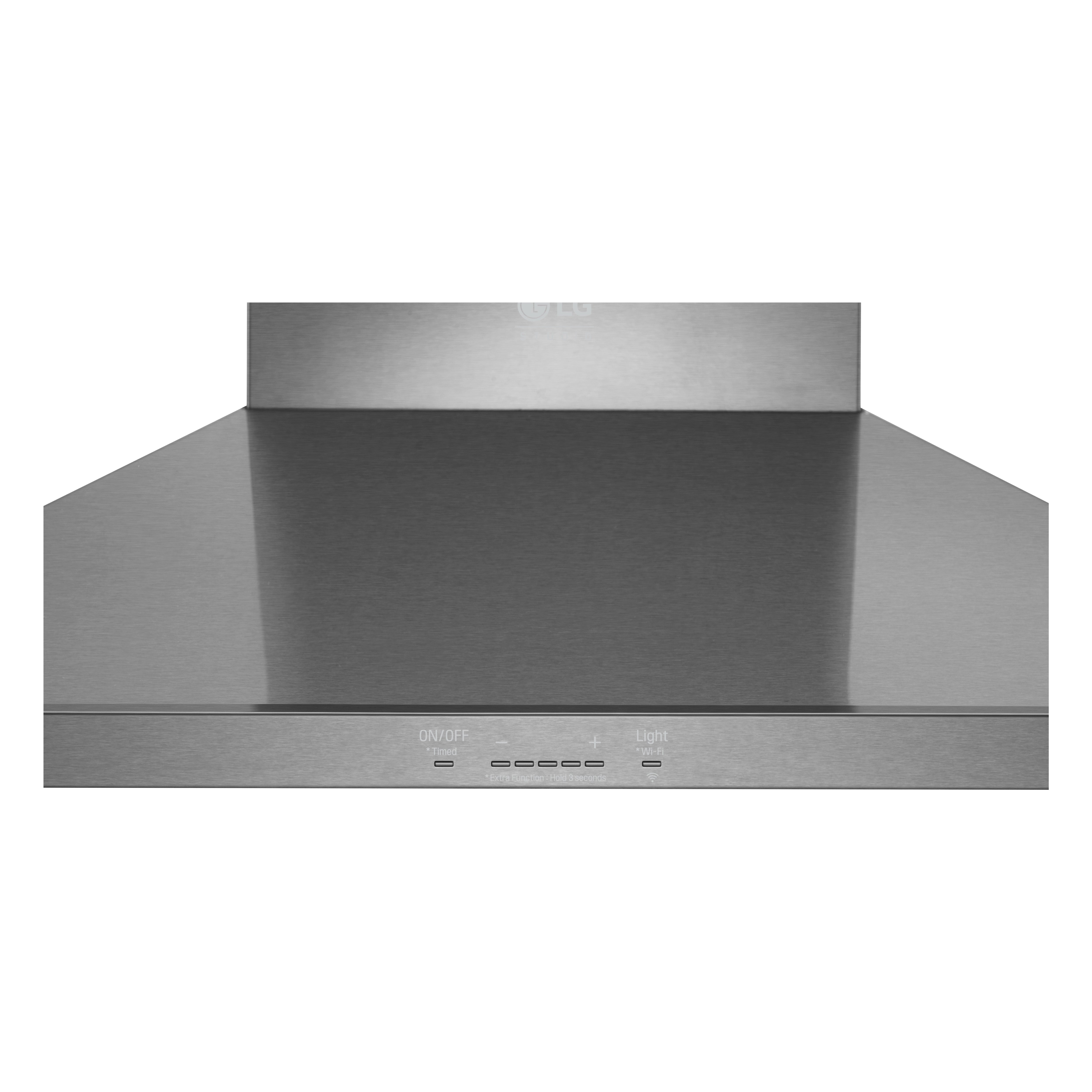 LG - 29.9 Inch 600 CFM Wall Mount and Chimney Range Vent in Stainless - LSHD3080ST
