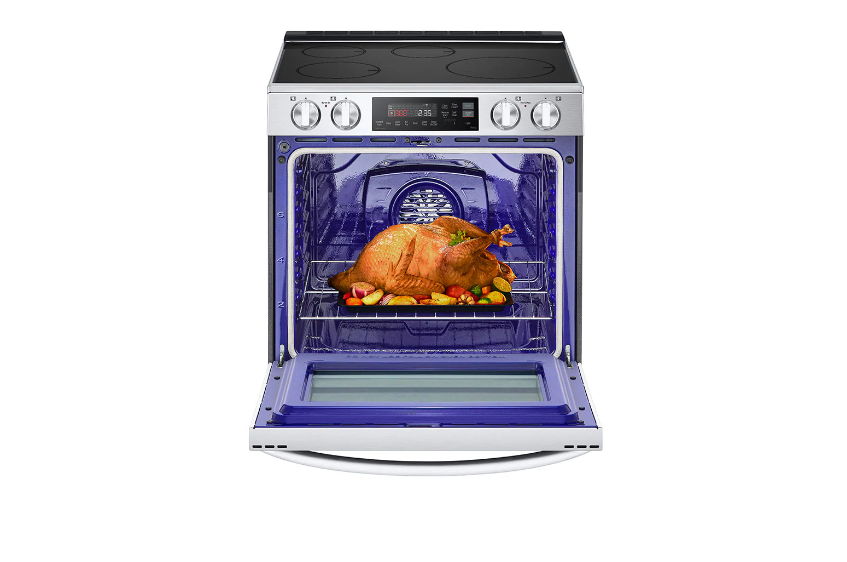 LG - cu. ft Induction Range in Stainless - LSIL6334F