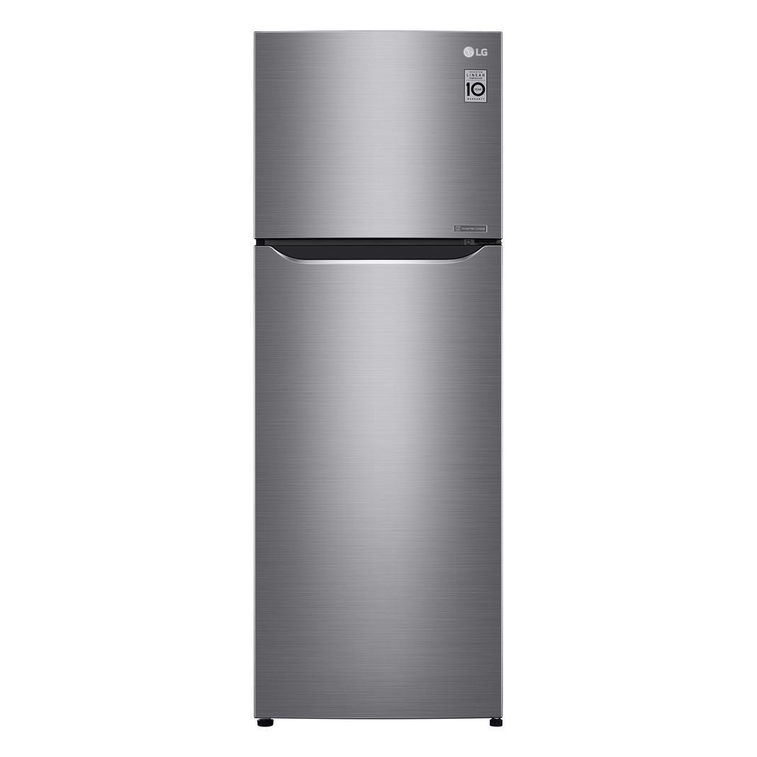LG - 24 Inch 11.1 cu. ft Top Mount Refrigerator in Silver - LTNC11131V