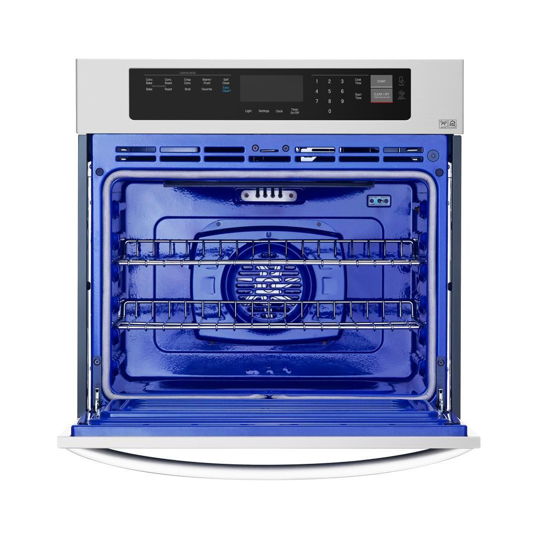 LG - 4.7 cu. ft Single Wall Oven in Stainless - LWS3063ST