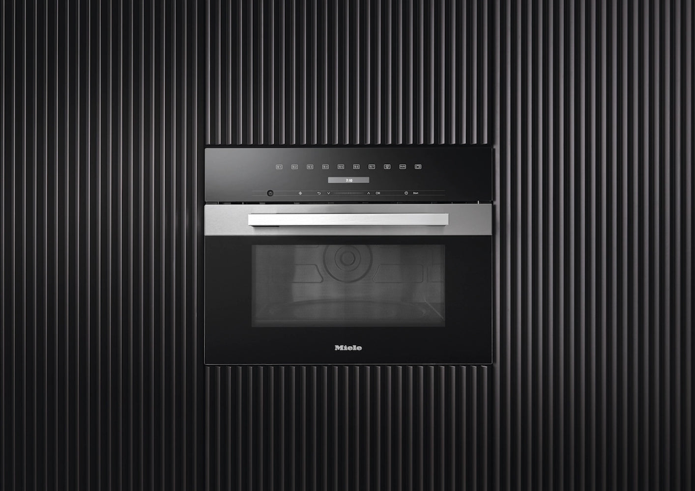 Miele - 1.62 cu. Ft Built In Microwave in Stainless - M 7240 TC