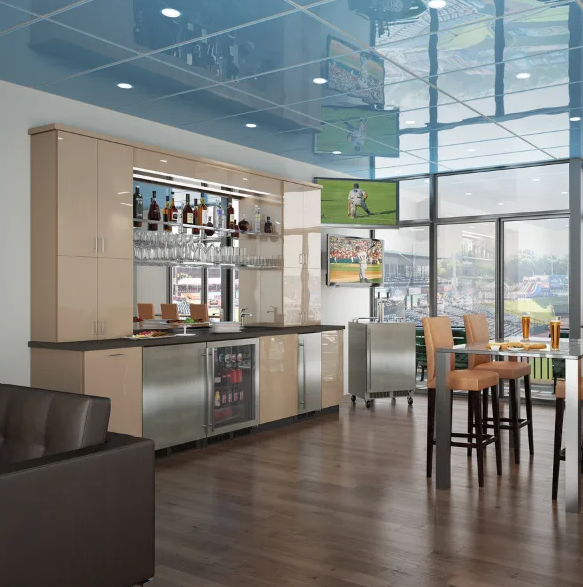 Marvel - 24 Inch 4.9 cu. ft Under Counter Fridge Refrigerator in Stainless - MABV224-SG31A