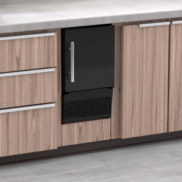 Marvel - 13.9375 Inch Ice Maker in Black - MACR214-BS01B