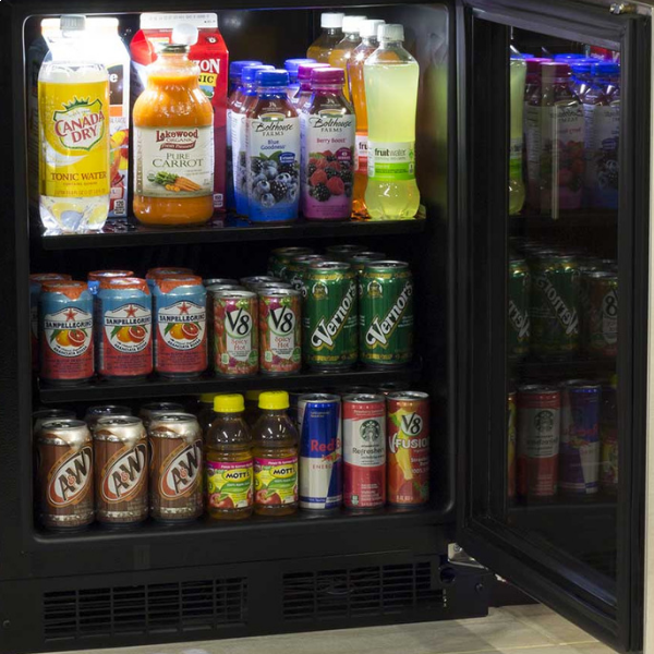 Marvel - 23.875 Inch 4.9 cu. ft Beverage Centre Refrigerator in Stainless - MARE124-SS31A